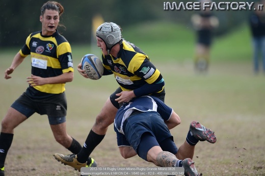 2012-10-14 Rugby Union Milano-Rugby Grande Milano 0626